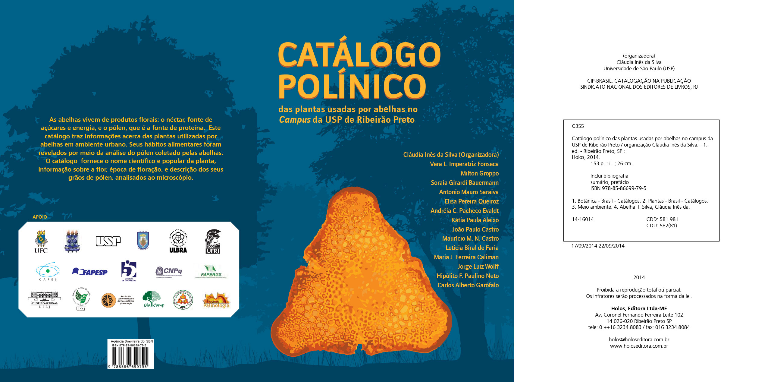 Catálogo Polínico das plantas usadas por abelhas no Campus da USP de Ribeirão Preto