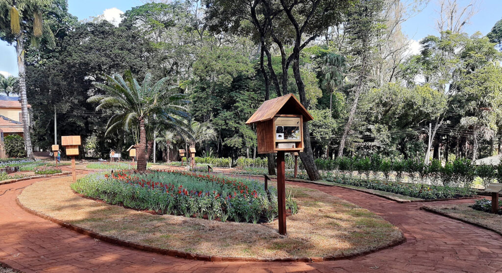 Jardim da Baronesa de Piracicaba e jardim Funcional para abelhas
